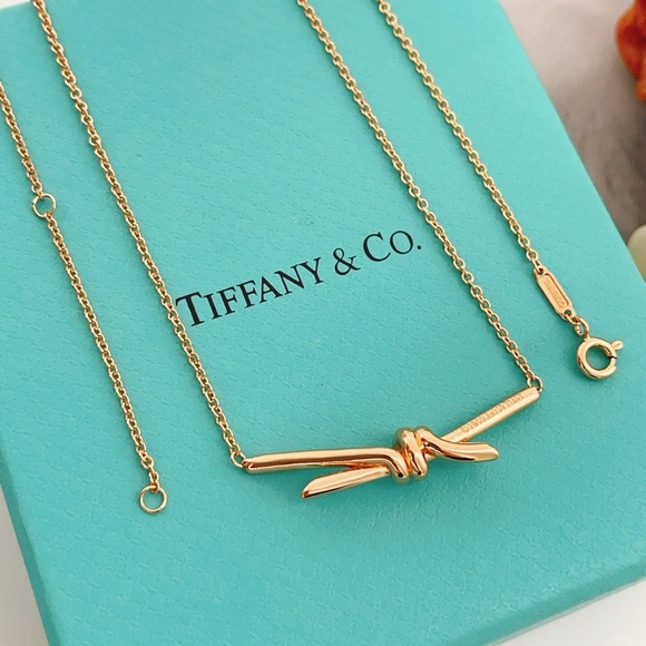 Jewelry - Tiffany & Co. Rose gold smooth rope necklace